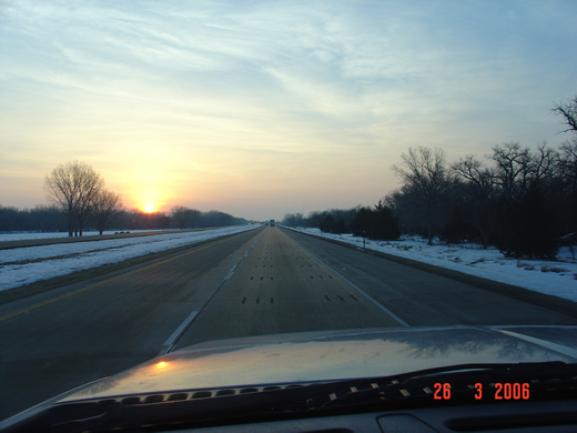 sunrise in nebraska