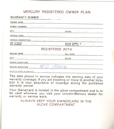 owners manual info