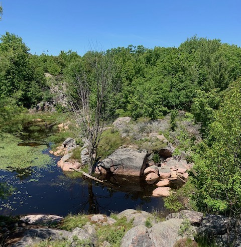 the little lake in the land across