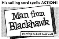 TV Show The Man from Blackhawk